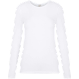 Pieces Long Sleeve T-shirt - Bright White