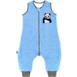 Sleeveless Night Garments Toddle Warm Walking Sleep Sack with Legs Pajamas - Blue Panda