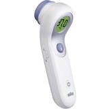 Battery Indicator Fever Thermometers Braun No Touch + Forehead NTF3000