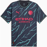 Manchester City FC Game Jerseys Puma Manchester City Third Authentic Shirt 2023-24