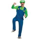 Games & Toys Fancy Dresses Disguise Adult Super Mario Luigi Costume