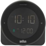 Braun Digital Alarm Clock with Rotating Bezel Black BC24B
