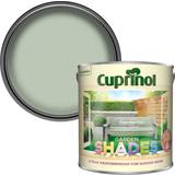 Cuprinol Green Paint Cuprinol Shades Fresh Rosemary Matt Multi-Surface Wood Paint Green 2.5L