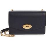 Mulberry Clutches Mulberry Womens Night Sky Darley Small Grained-leather Clutch bag