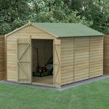 Forest Garden Outbuildings Forest Garden Beckwood 8x12 Shed No Window, Double (Building Area )