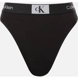 Calvin Klein Thongs Knickers Calvin Klein Stretch-Cotton Brazilian Briefs Black