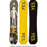 Grey Snowboards Yes Dicey Snowboard Grey Grey/Yellow/Black