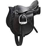Kerbl Equestrian Kerbl Haflinger Saddle Leather Black 32285