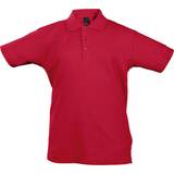 Red Polo Shirts Children's Clothing Sols Summer II Pique Shirt Red Years
