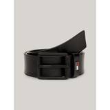 Tommy Hilfiger Accessories on sale Tommy Hilfiger Leather Badge Belt BLACK UK42in
