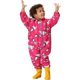 Pockets Snowsuits Children's Clothing Dare2B 'Bambino II' 5,000 Waterproof Ski Snowsuit Pink 12-18