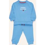 Organic Cotton Other Sets Children's Clothing Tommy Hilfiger Baby Th Logo Set Blue Spell