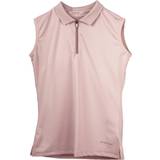 Pink Polo Shirts Children's Clothing Aubrion Kids Poise Sleeveless Tech Polo Shirt Rose 13-14 Years