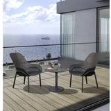 Kettler Cafe Modena Outdoor Lounge Set, Table incl. 2 Chairs