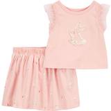 Other Sets Children's Clothing on sale Carter's Baby Girls 2-Piece Bunny Top & Skort Set 18M Pink
