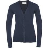 Women Cardigans Russell V-neck Knitted Cardigan Navy