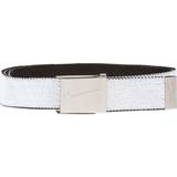 Nike Belts Nike Men's Essentials Reversible Stretch Web Belt White/Black Men's Athletic Hats at Academy Sports