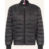 Tommy Hilfiger Outerwear on sale Tommy Hilfiger Water Repellent Packable Quilted Bomber Jacket BLACK