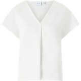 Vila Women Clothing Vila V-neck Short Sleeved Top