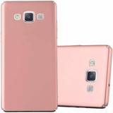 Gold Mobile Phone Cases Cadorabo METAL ROSE GOLD Hard Case for Samsung Galaxy A5 2015 case cover Pink