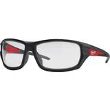 Milwaukee Eye Protections Milwaukee Anti-Fog Performance Safety Glasses Clear Lens Black/Red Frame pc