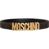 Moschino Belts Moschino Logo gürtel Brown, 48