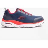 Blue Safety Shoes Skechers Work 200086EC ARCH FIT SR RINGSTAP Mens Safety Shoes Navy/R