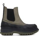 Canvas Chelsea Boots Ganni Outdoor Chelsea Boots in Green Responsible Polyester/Recycled Polyester/Rubber Women's Green