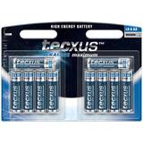 Tecxus Alkaline Mignon, AA, LR6 Batterie im 10er Pack