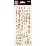 Anita's Glitterations Numbers-Gold