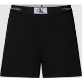 Calvin Klein Women Clothing Calvin Klein Logo Band Pyjama Shorts, Black