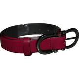 Red - Women Belts Eastern Counties Leather Womens/Ladies Feature Buckle Belt Burgundy