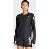 Polyester - Women T-shirts adidas Women's Own The Run Long Sleeve Running Top, Black