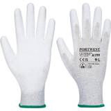 XS Work Gloves Portwest Antistatic PU Palm Glove Grey