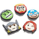 Shoe Accessories on sale Crocs Jibbitz Characters Avengers Emojis 5-Pack Remedies Foot Care Multi One