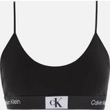 Calvin Klein Thongs Bras Calvin Klein Unline Cotton Bralette Black