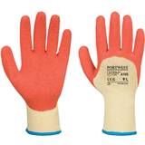 EN ISO 20471 Work Gloves Portwest Grip Xtra Glove Yellow/Orange