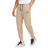Nike Men Trousers & Shorts Nike Sportswear Tech Fleece Joggers Men's - Khaki/Black