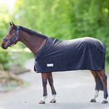 135cm Horse Rugs Waldhausen Pony-Fleecedecke Lucky Heart nachtblau