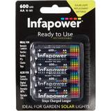 Batteries - NiMH Batteries & Chargers Infapower B008 AA 600mAh Compatible 4-pack