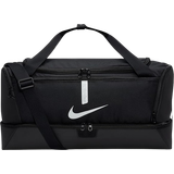 Shoulder Strap Duffle Bags & Sport Bags Nike Academy Team Hardcase Football Duffel Bag Medium - Black/Black/White