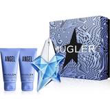 Women Gift Boxes MUGLER Angel Gift Set EdP 25ml + Body Lotion 50ml + Shower Gel 50ml