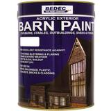 Bedec Brown Paint Bedec Barn Wood Paint Medium Oak 5L