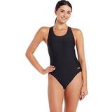 Zoggs Women Swimsuits Zoggs Coogee Sonicback Ecolast Swimsuit Black, Black, 14, Women Black