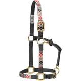 Halters & Lead Ropes on sale Weaver Pattern Adjustable Halter Average Crimson Black