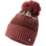 Horze Emily Knitted Hat with Fleece Lining Rum Raisin Brown/ Marsala Red ONE Women