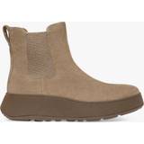 Fitflop Boots Fitflop F-Mode Suede Chelsea Boots, Minky Grey