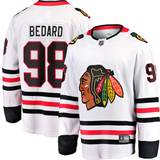 NHL Game Jerseys Fanatics NHL Chicago Blackhawks Connor Bedard #98 Away Replica Jersey, Men's, Medium, White