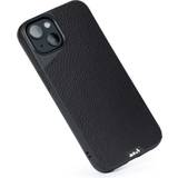 Mous Protective iPhone 13 Mini Leather Case Limitless 4.0 Black Leather Fully Compatible with Apple's MagSafe