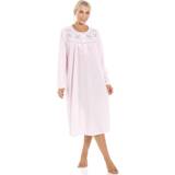 Camille Nightgowns Camille 18/20 Womens Cuddle Knit Long Sleeve Nightdress Pink